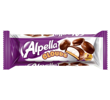 Печенье Alpella Clouds в шоколадной глазури с маршмеллоу, 175г