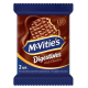 Печенье Mcvitie's Digestives цельнозерновое с молочным шоколадом, 33.3г