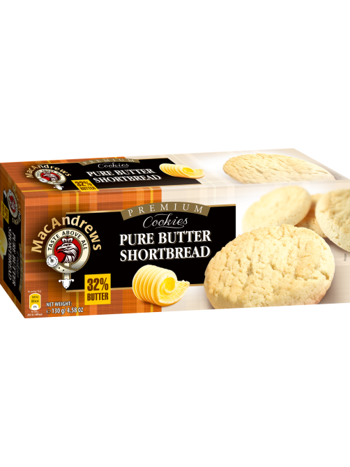 Печенье Macandrews сливочное Pure Butter Shortbread, 130г