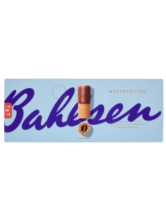 Трубочки вафельные Bahlsen с молочным шоколадом, 100г