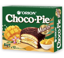 Пирожное Orion Choco Pie Манго бисквитное, 360г