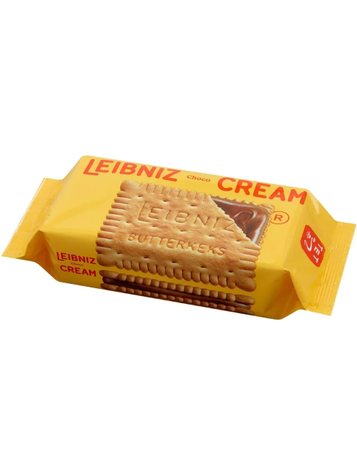 Печенье Leibniz сливочное с шоколадной начинкой, 190г