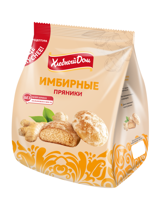 Пряники Хлебный дом имбирные, 300г