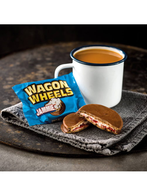 Печенье Wagon Wheels Jammie с суфле и джемом, 228.6г