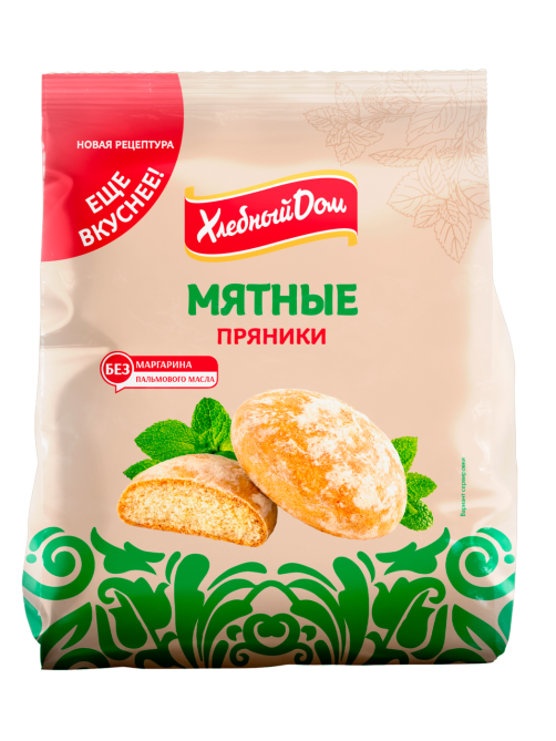 Пряники Хлебный дом мятные, 300г