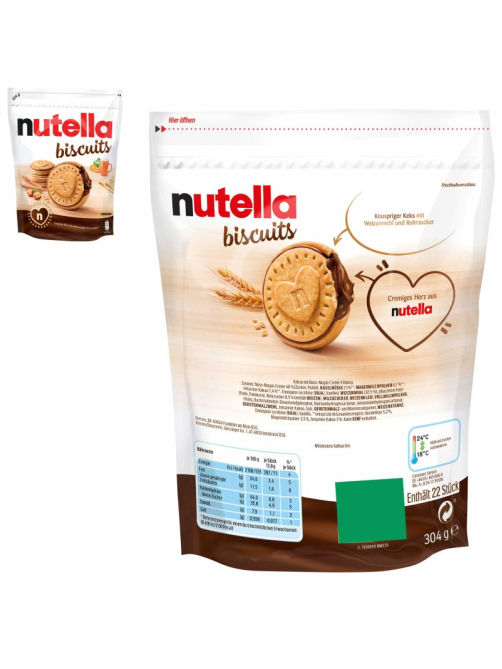 Печенье Nutella Biscuits, 304г