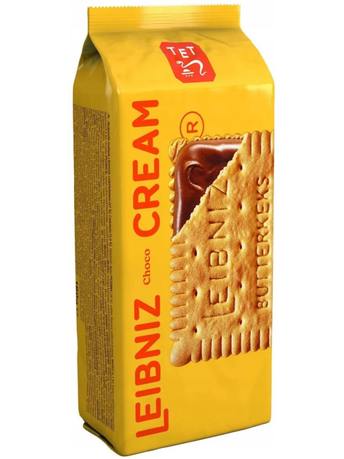 Печенье Leibniz сливочное с шоколадной начинкой, 190г