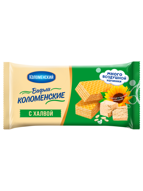 Вафли Коломенское с халвой, 200г