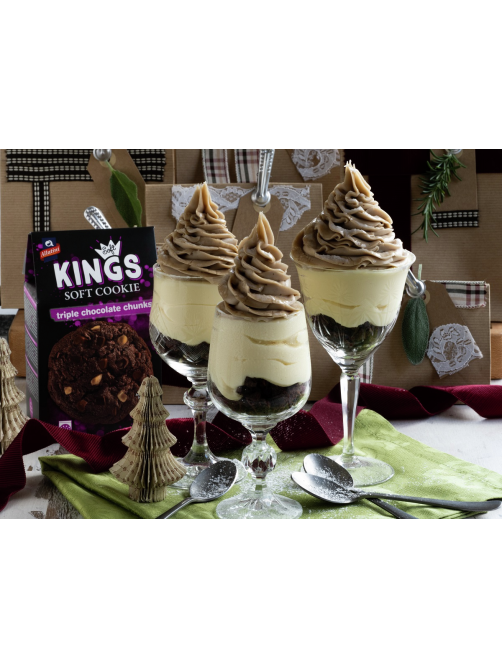 Печенье Allatini Kings Soft Cookie с кусочками шоколада, 160г