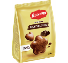 Пряники Яшкино шоколадные, 350г