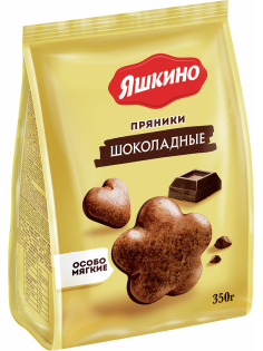 Пряники Яшкино шоколадные, 350г