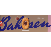 Печенье слоеное Bahlsen Deloba с красной смородиной и вишней, 100г