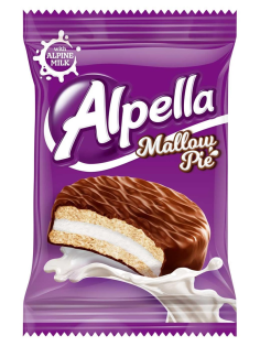 Сэндвич-печенье Alpella с маршмеллоу, 28г