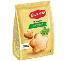 Пряники Яшкино мятные, 350г