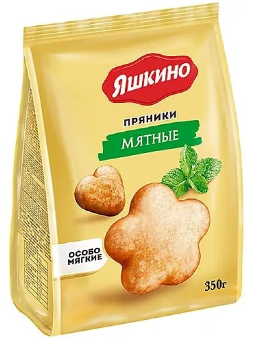 Пряники Яшкино мятные, 350г