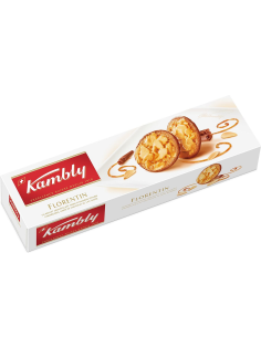 Печенье Kambly Florentin с миндалем, карамелью и шоколадом, 100г