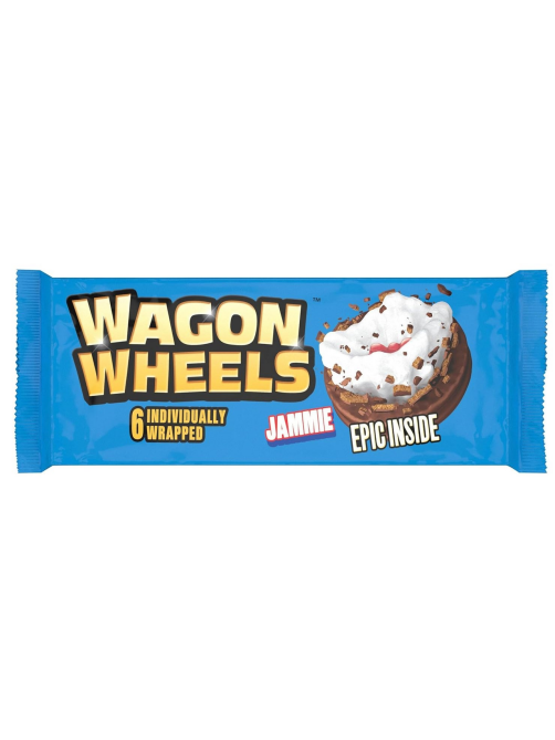 Печенье Wagon Wheels Jammie с суфле и джемом, 228.6г