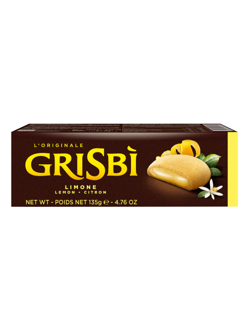 Печенье Grisbi с лимонным кремом, 135г