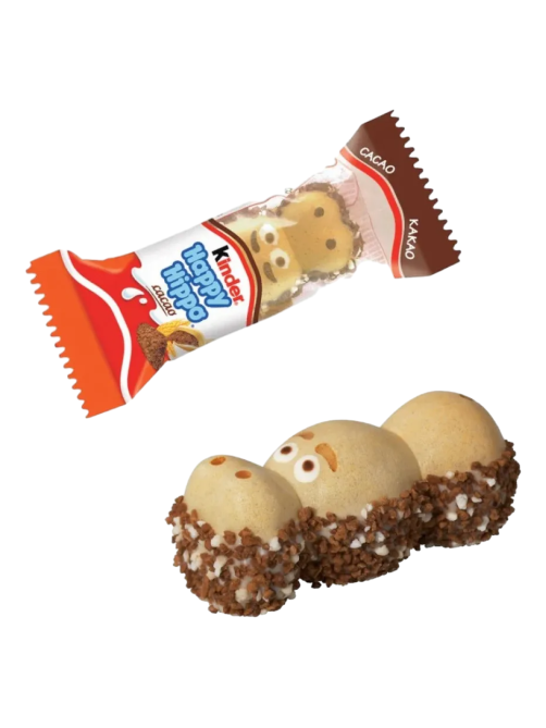 Вафли Kinder Happy Hippo Cacao, 20.7г