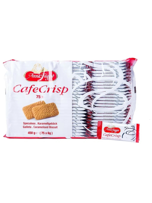 Печенье Anna Faggio Cafe Crisp карамелизированное, 450г