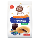 Печенье сдобное Хлебный Спас на фруктозе с черничной начинкой без сахара, 200г