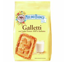 Печенье Mulino Bianco Галлетти с сахарными кристаллами, 350г