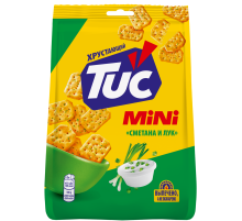 Печенье крекеры Tuc Mini со вкусом сметаны и лука, 110г