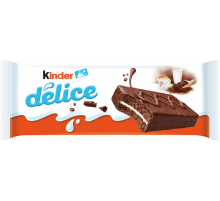Пирожное Kinder Delice бисквитное с молочной начинкой, 39г