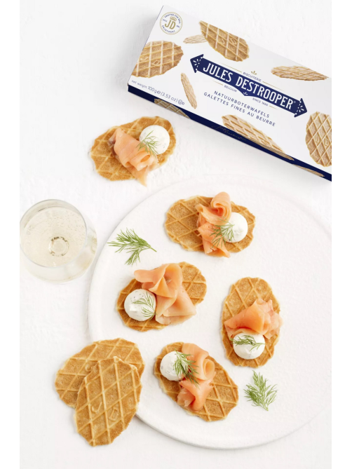 Печенье вафельное Jules Destrooper Butter Crisps, 100г