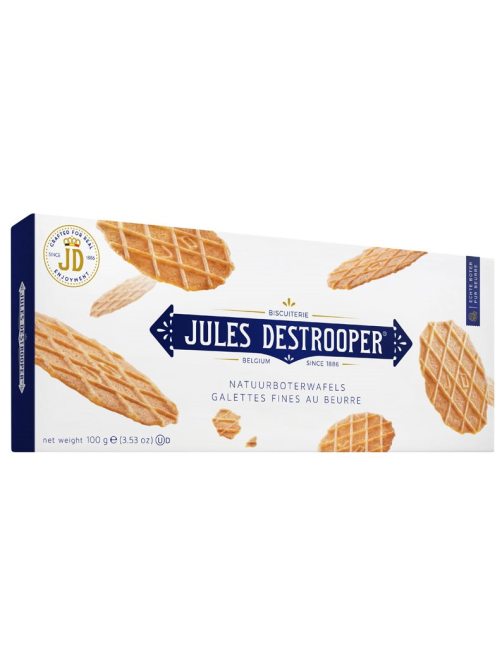 Печенье вафельное Jules Destrooper Butter Crisps, 100г