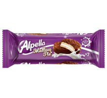 Сэндвич-печенье Alpella Mallow Pie в шоколадной глазури с маршмеллоу, 196г