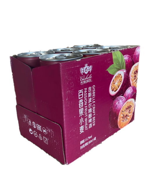 Пиво Gisbelle Craft Маракуйя пшеничное, 0.88л