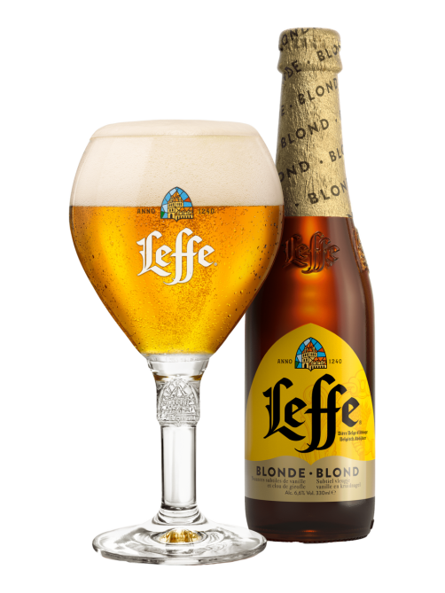 Пиво Leffe Blonde Эль светлое, 0.33л