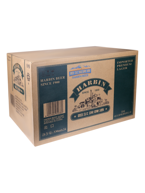 Пиво Harbin Premium Lager светлое, 0.33л