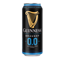 Пивной напиток Guinness Draught безалкогольное, 0.44л