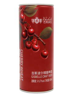 Пиво Gisbelle Craft Вишневое пшеничное, 0.88л