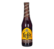 Пиво Leffe Brune Эль темное, 0.33л