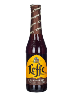 Пиво Leffe Brune Эль темное, 0.33л