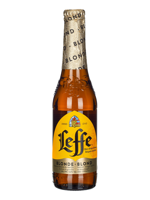 Пиво Leffe Blonde Эль светлое, 0.33л