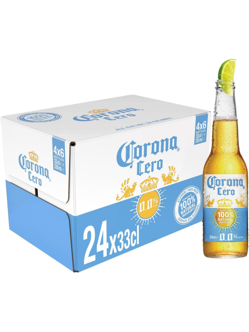 Пивной напиток Corona Cero безалкогольный, 0.33л