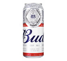 Пиво Bud светлое, 0.45л