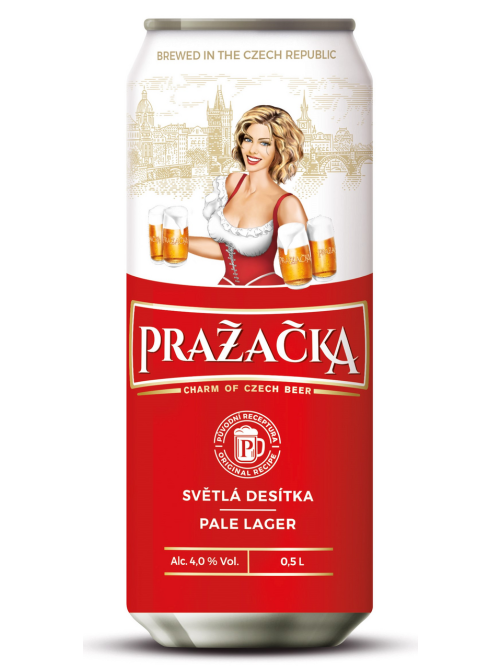 Пиво Prazacka светлое, 0.5л