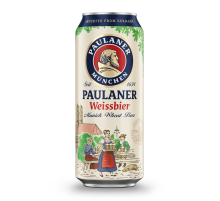 Пиво Paulaner Weissbier Эль светлое, 0.5л
