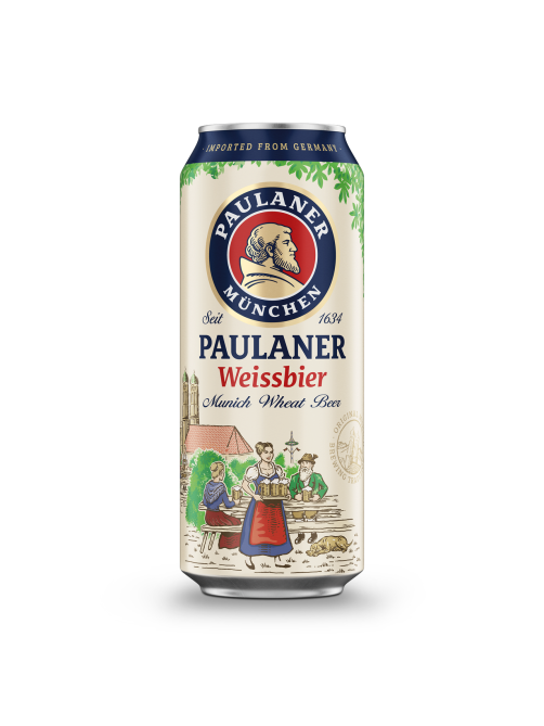 Пиво Paulaner Weissbier Эль светлое, 0.5л