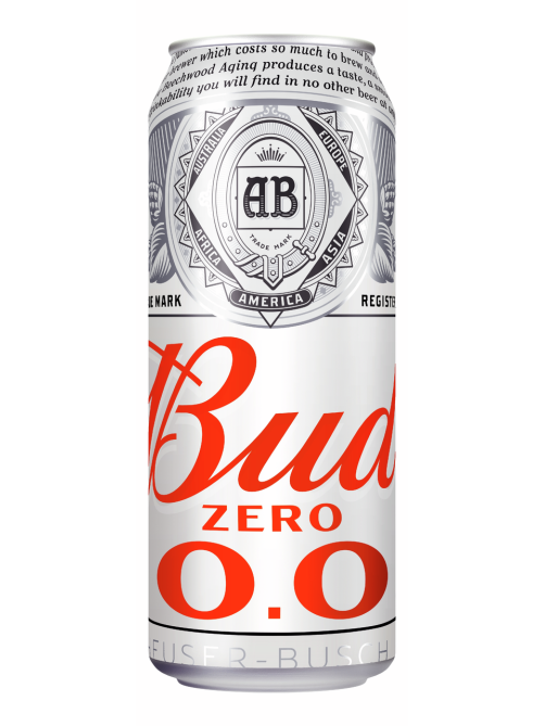 Пиво Bud безалкогольное, 0.45л