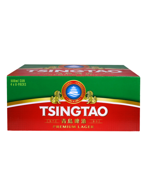Пиво Tsingtao Premium Lager светлое, 0.5л