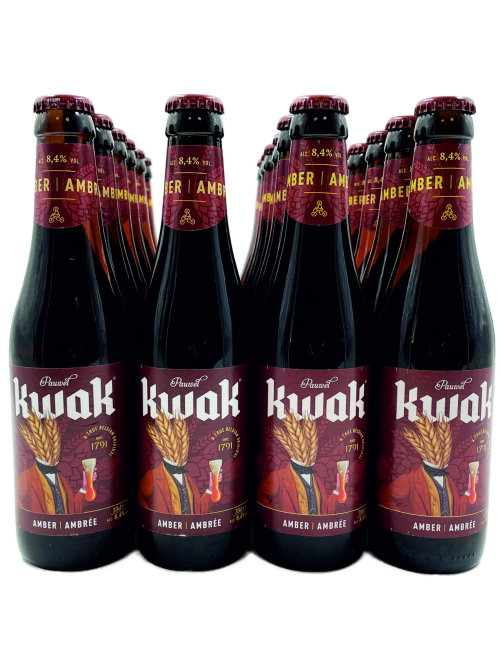 Пиво Bosteels Kwak Amber Эль светлое, 0.33л