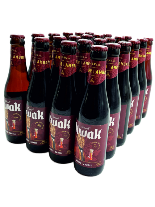 Пиво Bosteels Kwak Amber Эль светлое, 0.33л