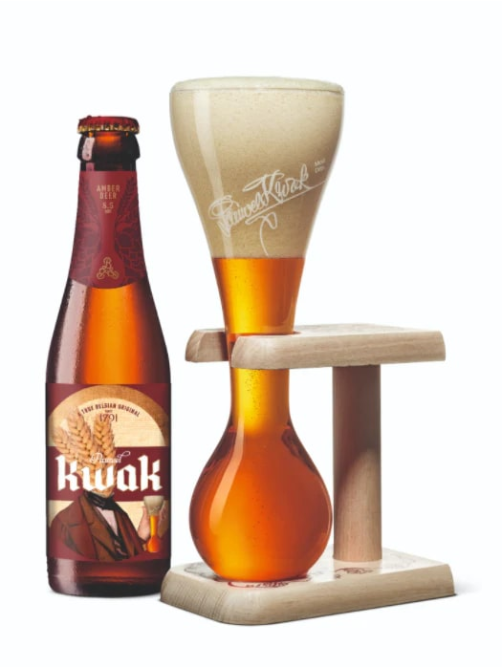 Пиво Bosteels Kwak Amber Эль светлое, 0.33л