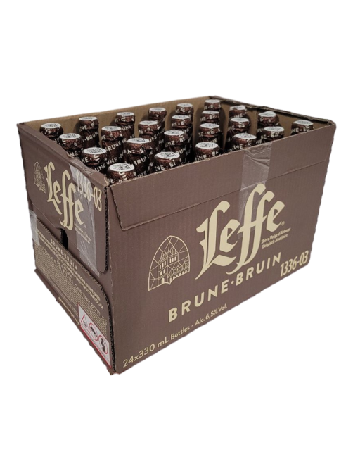 Пиво Leffe Brune Эль темное, 0.33л